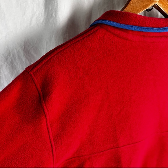 Patagonia Synchilla Snap T Pullover Fleece Sweater Pink Womens Size Large Y2K 08 - Picture 15 of 16